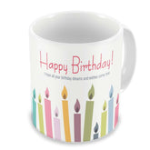 Happy Birthday To You Printed In Red Ceramic Mug 330 Ml For Birthday Gifts For Friends